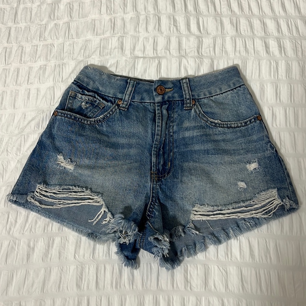 Jean short
